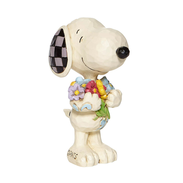 Enesco Mini Snoopy with Flowers