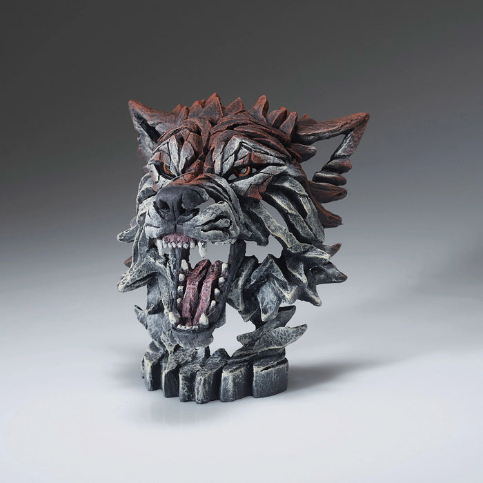 Enesco Mini Wolf Bust