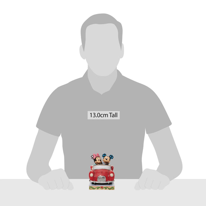 Enesco Minnie And Mickey In Car