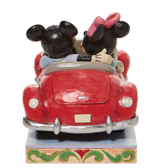 Enesco Minnie And Mickey In Car