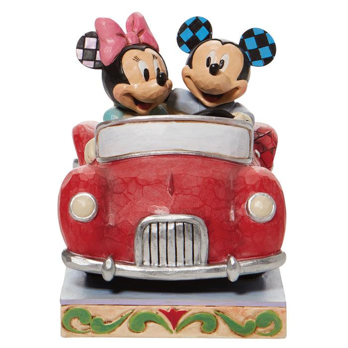 Enesco Minnie and Mickey in Car
