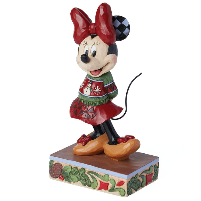 Enesco Minnie In Christmas Sweater