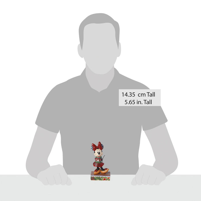 Enesco Minnie In Christmas Sweater