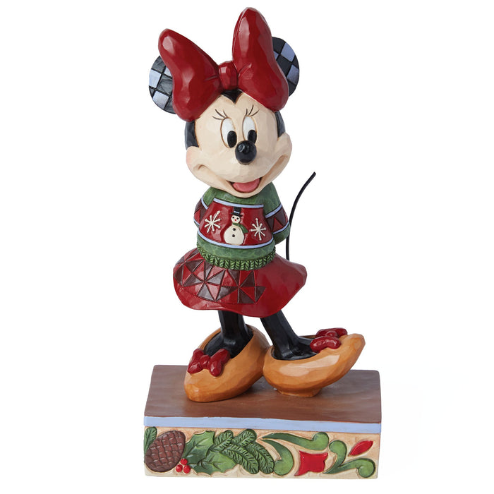 Enesco Minnie in Christmas Sweater