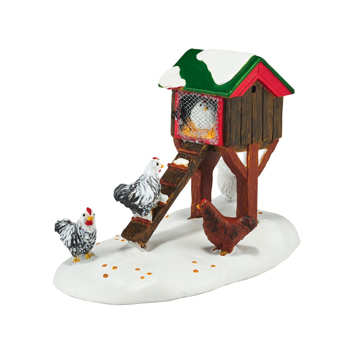 Enesco Mistletoe Farm Chicken House