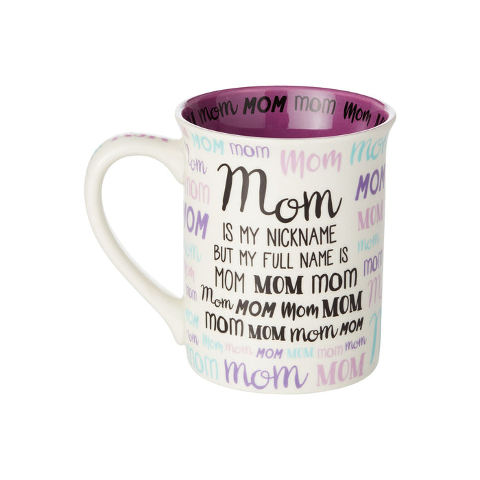 Enesco Mom Mom Mom Mom Nickname Mug