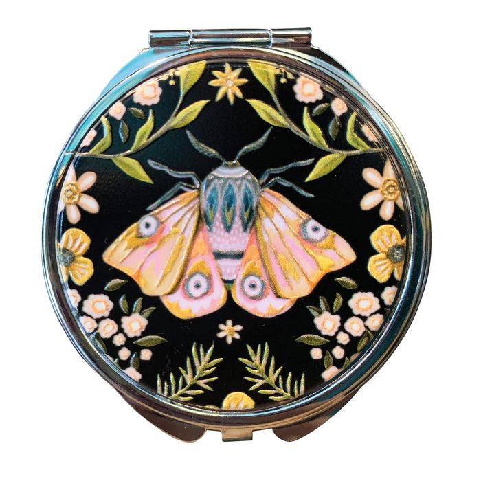 Enesco Moth (Black) Pill Box