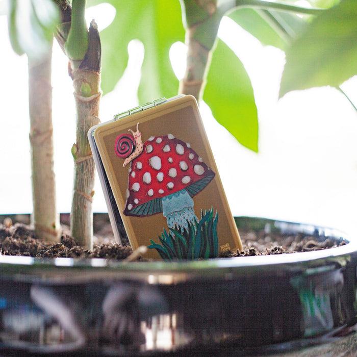 Enesco Mushroom Compact Mirror