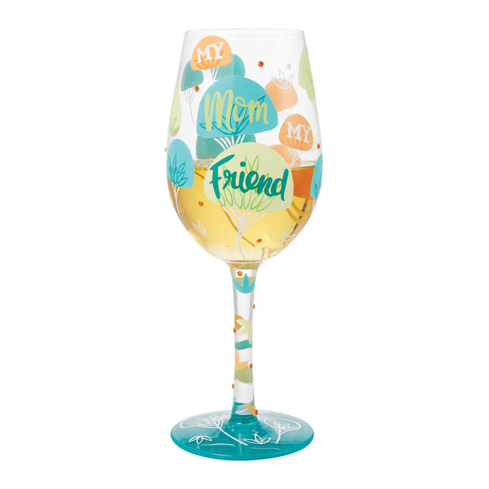 Enesco My Mom My Friend Wine Glass