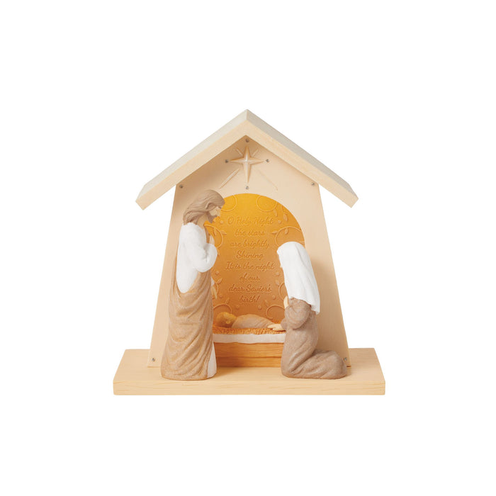 Enesco Nativity Beacon Creche fig