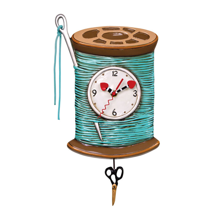 Enesco Needle & Thread Clock