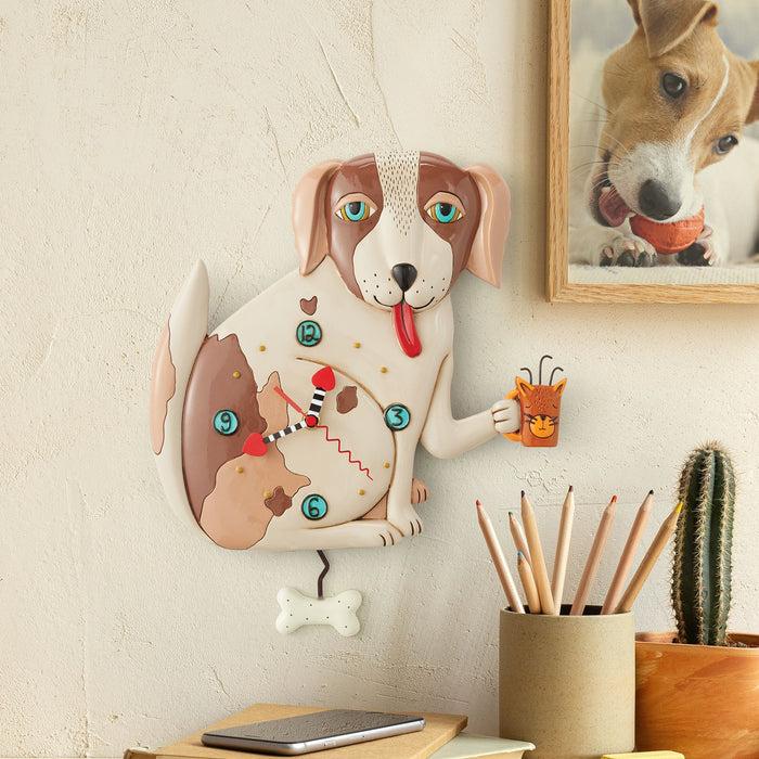 Enesco No Bones (Dog) Clock