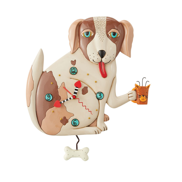 Enesco No Bones (Dog) Clock