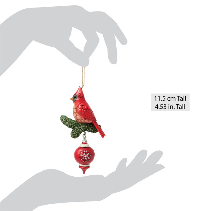 Enesco Nordic Noel Cardinal Ornament