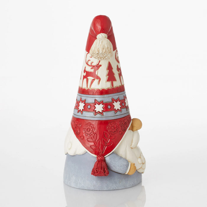 Enesco Nordic Noel Gnome Flap Hat Fig