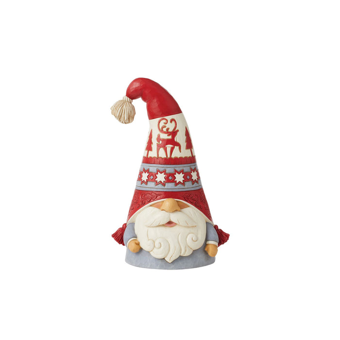 Enesco Nordic Noel Gnome Flap Hat Fig