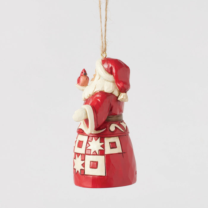 Enesco Nordic Noel Santa Ornament