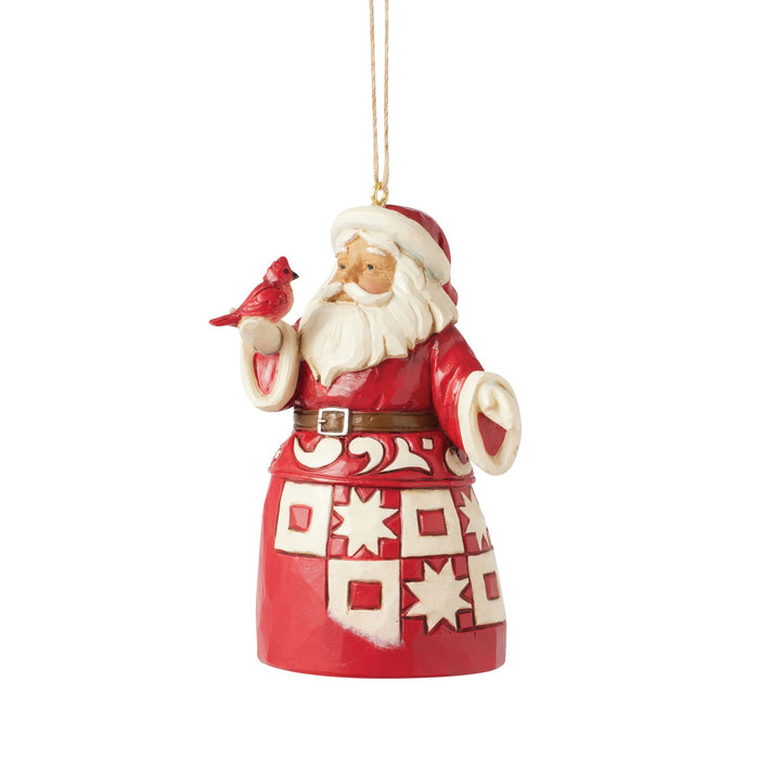 Enesco Nordic Noel Santa Ornament
