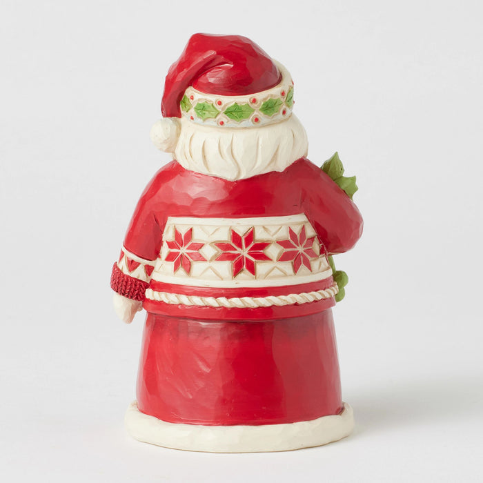 Enesco Nordic Noel Santa Pint Fig
