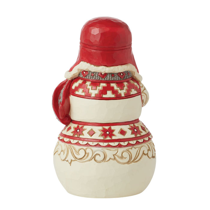Enesco Nordic Noel Snowman Noel Sign