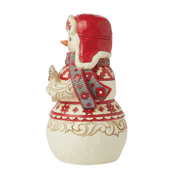 Enesco Nordic Noel Snowman Noel Sign