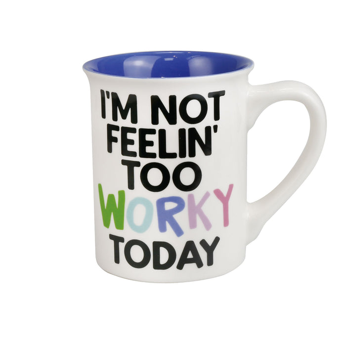 Enesco Not Feelin' Worky Mug