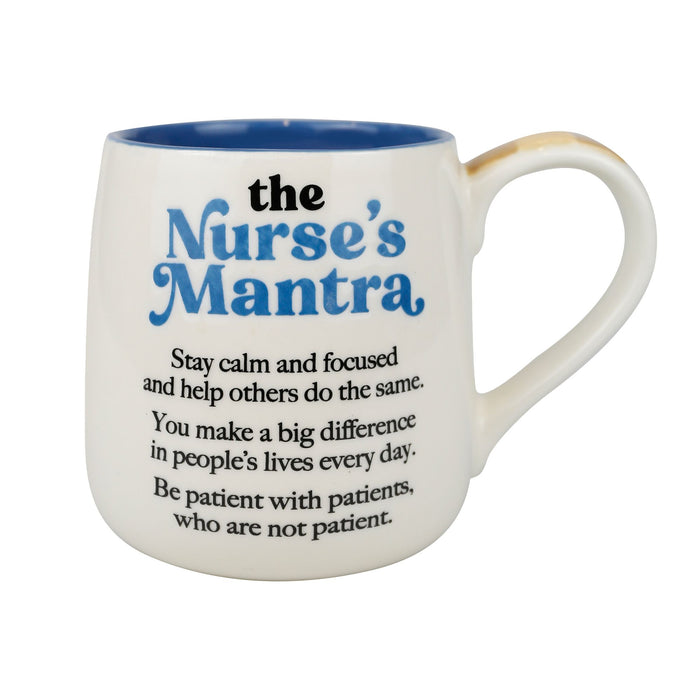 Enesco Nurse Mantra Sculpted Mug
