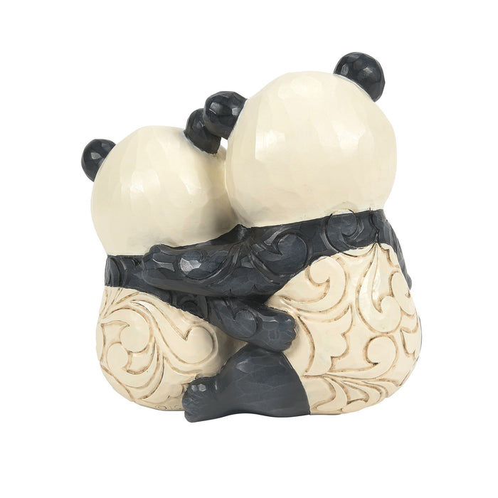 Enesco Panda Couple With Heart Fig
