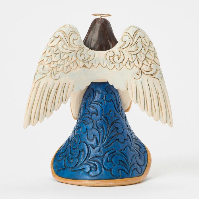 Enesco Patriotic Angel With Heart Fig