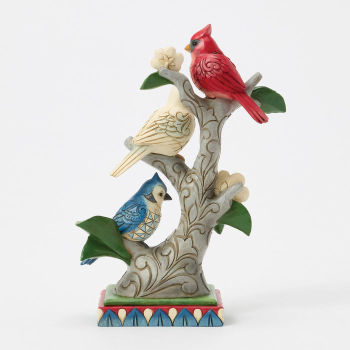 Enesco Patriotic Birds In Tree