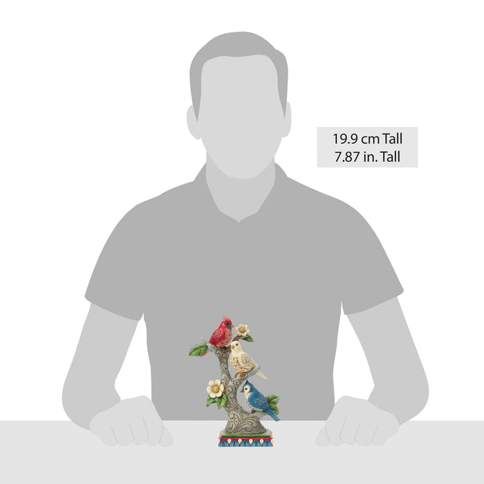 Enesco Patriotic Birds In Tree