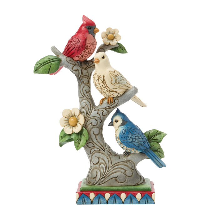 Enesco Patriotic Birds in Tree