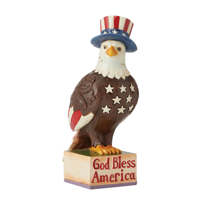 Enesco Patriotic Bless America Eagle
