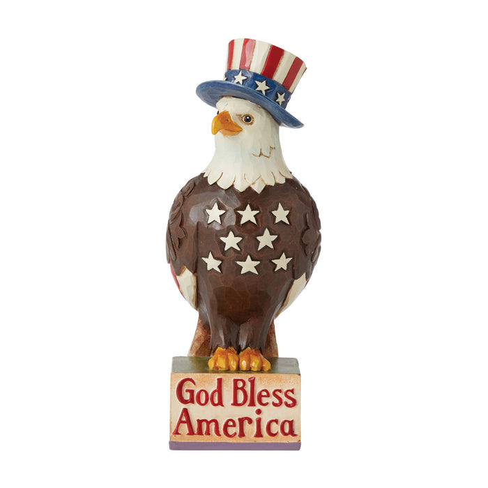 Enesco Patriotic Bless America Eagle