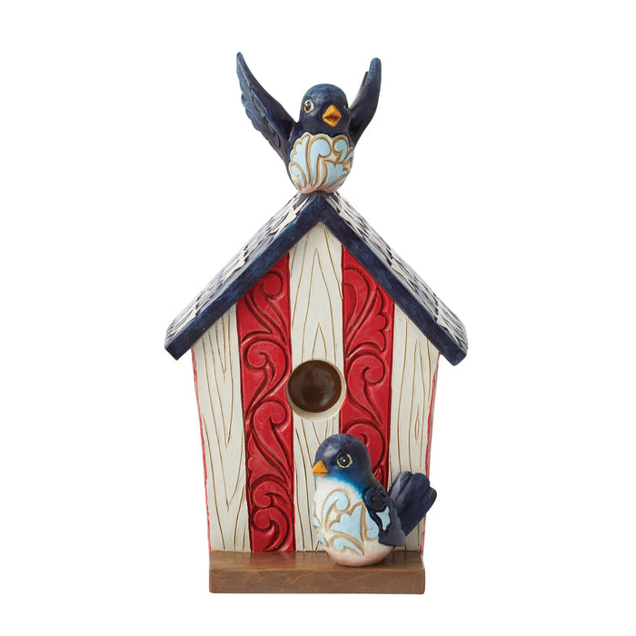 Enesco Patriotic Decorative Birdhouse