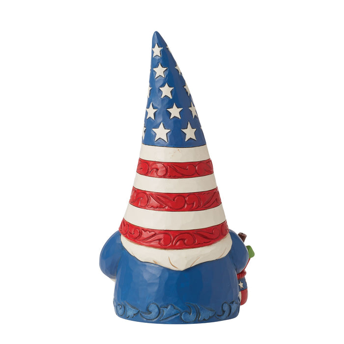 Enesco Patriotic Gnome Fireworks Fig