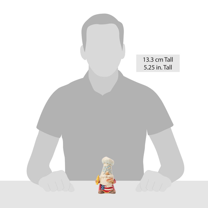 Enesco Patriotic Grilling Gnome Fig