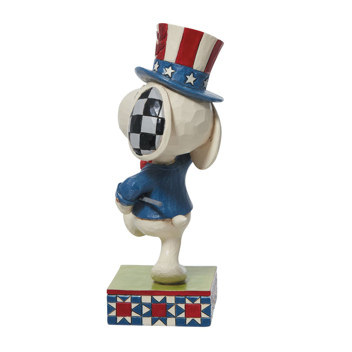 Enesco Patriotic Snoopy Marching