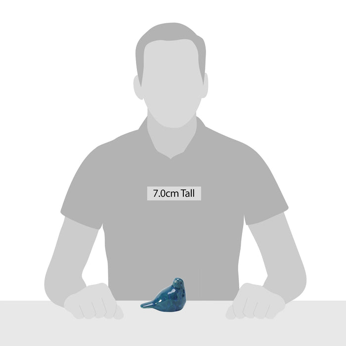 Enesco Peace Messenger Bird Dark Blue