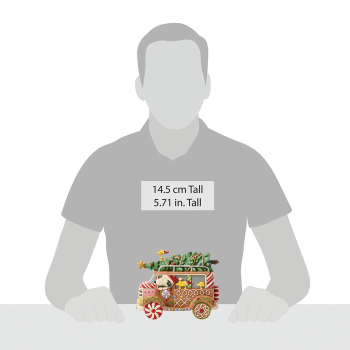 Enesco Peanuts Gingerbread Van