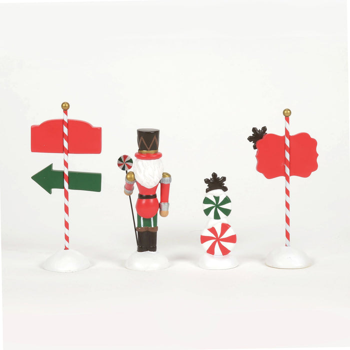 Enesco Peppermint Panache S/4