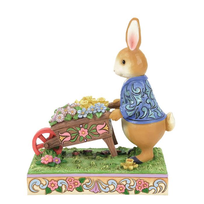 Enesco Peter Rabbit With Wheelbarrow