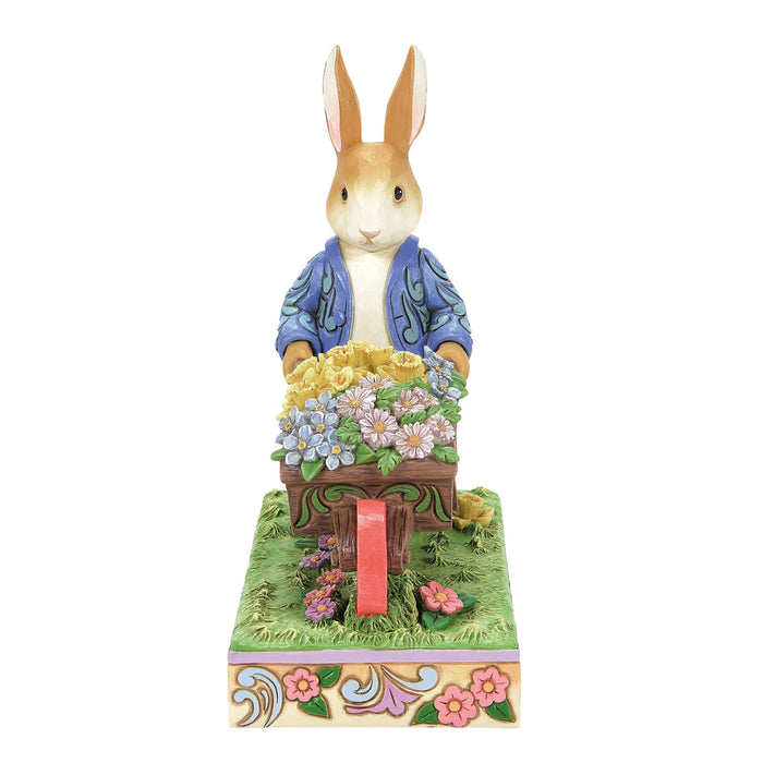 Enesco Peter Rabbit With Wheelbarrow