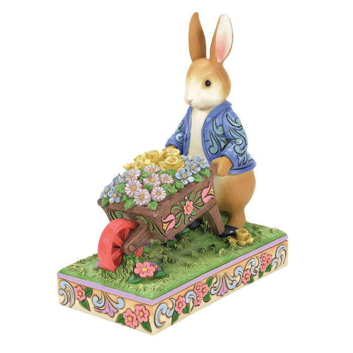 Enesco Peter Rabbit with Wheelbarrow