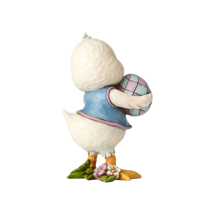 Enesco Pint Sized Duck Holding Egg