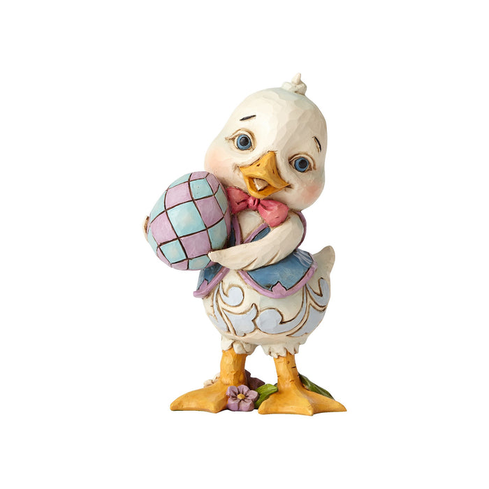 Enesco Pint Sized Duck Holding Egg