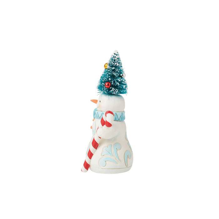 Enesco Pint Snowman Sisal Hat Fig