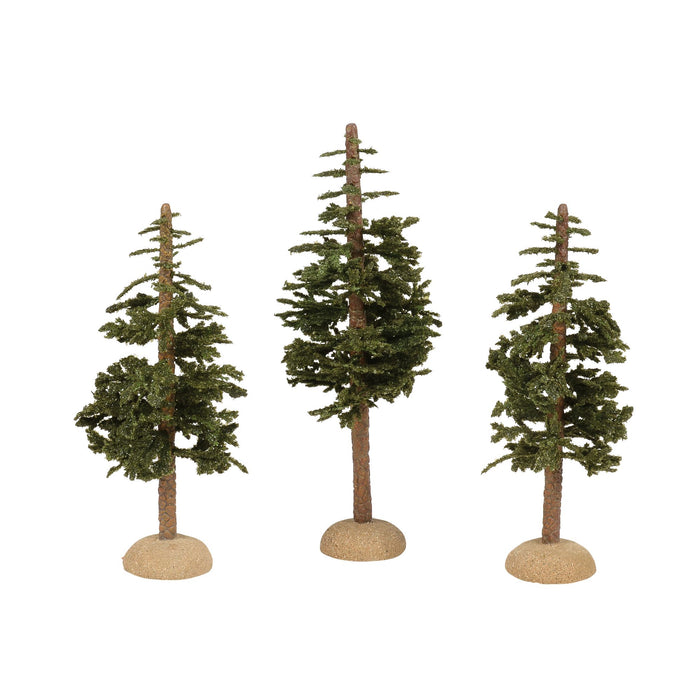 Enesco Ponderosa Pines S/3