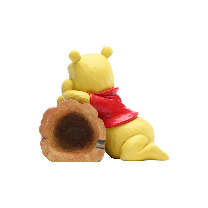 Enesco Pooh And Piglet By Log