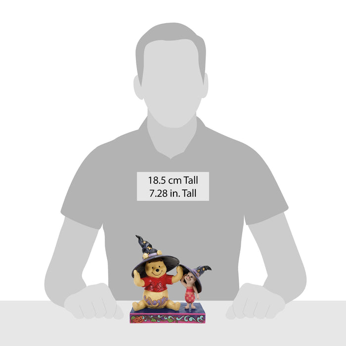 Enesco Pooh And Piglet Witch Hats